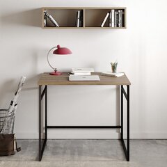 Письменный стол Gama, коричневый цена и информация | Компьютерные, письменные столы | pigu.lt