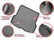 Bagažinės kilimėlis Fiat 500 L Trekking (upper boot) 2012- /16028 цена и информация | Modeliniai bagažinių kilimėliai | pigu.lt
