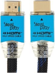 Steelplay 4k 2.0 Hdmi High Speed Ultra Hd Led Cable (Ps4/Ps3/Xbox One/PC) kaina ir informacija | SteelPlay Kompiuterinė technika | pigu.lt