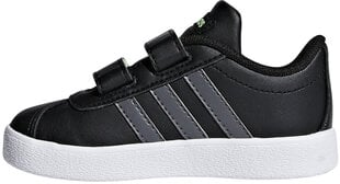 Adidas Обувь Vl Court 2.0 Cmf I Black цена и информация | Детская спортивная обувь | pigu.lt