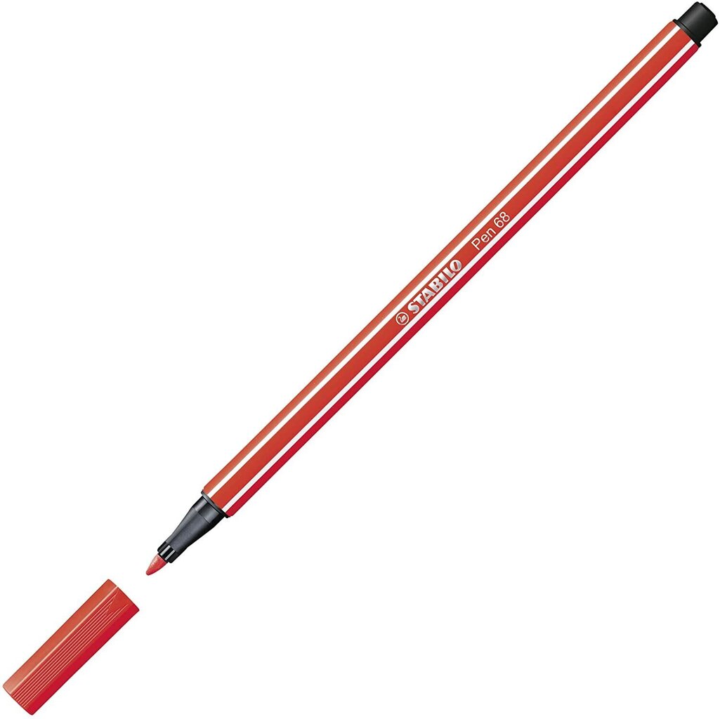 Flomasteru komplekts ar penāli STABILO Pen 68 |0.4 mm| 25 krāsas цена и информация | Piešimo, tapybos, lipdymo reikmenys | pigu.lt