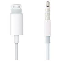 Apple Lightning to 3.5 mm Audio Cable (1.2m) - White - MXK22ZM/A kaina ir informacija | Laidai telefonams | pigu.lt