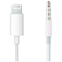 Apple Lightning to 3.5 mm Audio Cable (1.2m) - White - MXK22ZM/A цена и информация | Laidai telefonams | pigu.lt