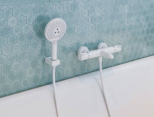 Держатель душевой головки Hansgrohe Porter E, черный цена и информация | Аксессуары для душа, смесителей | pigu.lt