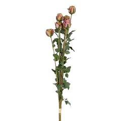 Dirbtinė rožių puokštė kaina ir informacija | Dirbtinės gėlės | pigu.lt