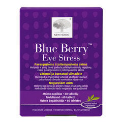 Maisto papildas New Nordic Blue Berry Eye Stress, 60 tablečių kaina ir informacija | Vitaminai, maisto papildai, preparatai gerai savijautai | pigu.lt