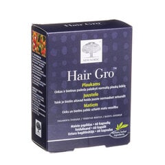 Maisto papildas New Nordic Hair Gro, 60 guminukų цена и информация | Витамины, пищевые добавки, препараты для красоты | pigu.lt