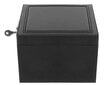 Papuošalų dėžutė su stalčiuku, juoda kaina ir informacija | Interjero detalės | pigu.lt