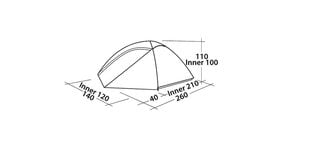 Палатка Easy Camp Meteor 200, зеленый цвет цена и информация | Палатки | pigu.lt