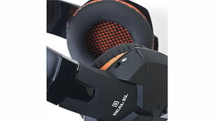 Real-EL GDX-7700 Surround 7.1 цена и информация | Теплая повязка на уши, черная | pigu.lt