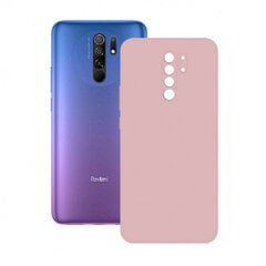 Ksix dėklas, skirtas Xiaomi Redmi 9, rožinis kaina ir informacija | Telefono dėklai | pigu.lt