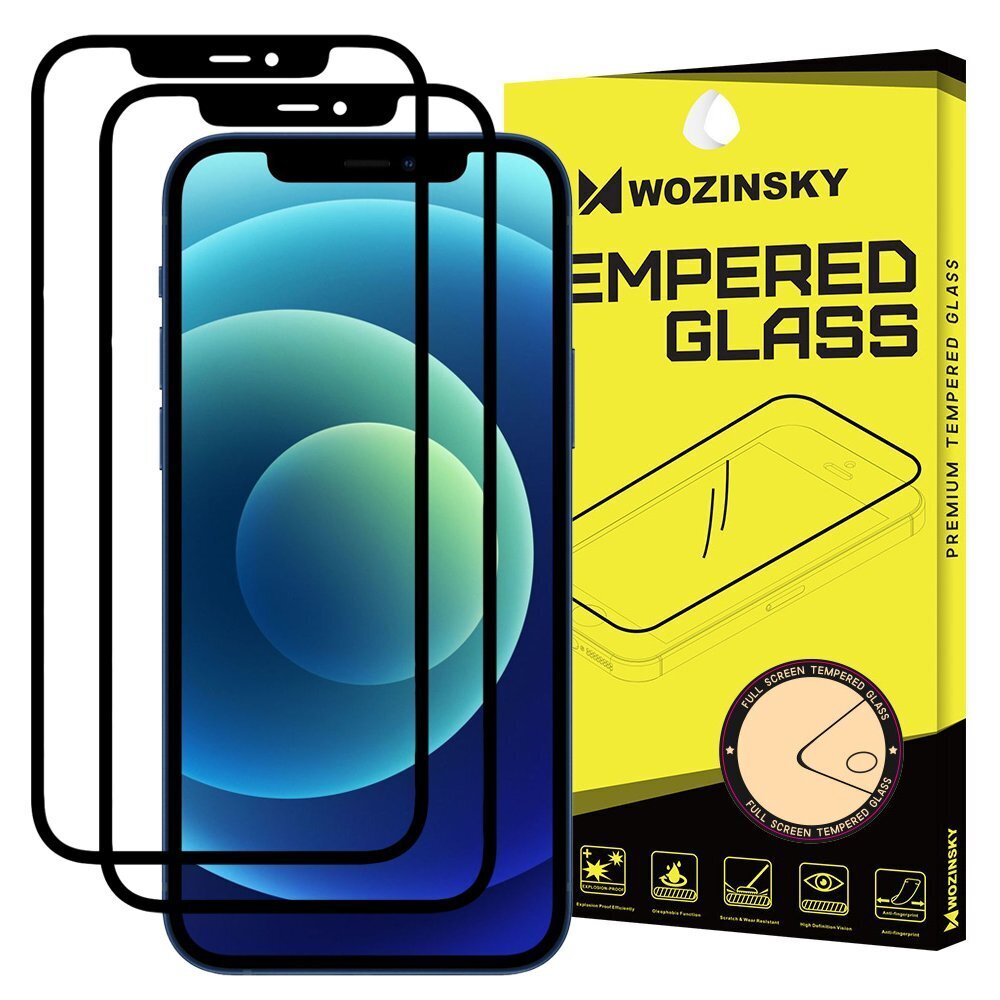 Wozinsky 2x iPhone 11 / iPhone XR kaina ir informacija | Apsauginės plėvelės telefonams | pigu.lt