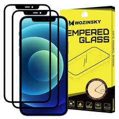 Wozinsky 2x iPhone 12 Pro Max черный цена и информация | Защитные пленки для телефонов | pigu.lt