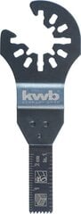 Įpjaunamasis pjūklelis (daugiafunkcinis) Kwb 709140, 10x28mm, 1vnt. kaina ir informacija | Mechaniniai įrankiai | pigu.lt