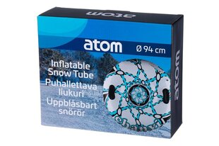 Надувная ватрушка Atom, 94 см цена и информация | Санки | pigu.lt