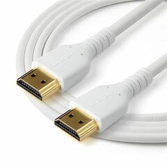 Кабель HDMI Startech RHDMM2MPW            4K Ultra HD Белый (2 m) цена и информация | Кабели и провода | pigu.lt