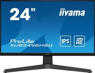 Iiyama XUB2496HSU-B1 цена и информация | Мониторы | pigu.lt