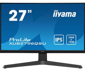 Iiyama ProLite XUB2796QSU-B1 kaina ir informacija | Monitoriai | pigu.lt