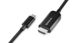 Кабель REAL-EL CHD-180 (Type C - HDMI 4K 60Hz) цена и информация | Кабели для телефонов | pigu.lt
