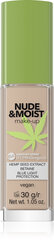Жидкая увлажняющая пудра Bell Hypoallergrnic Nude&Moist, 02 beige, 30г цена и информация | Пудры, базы под макияж | pigu.lt