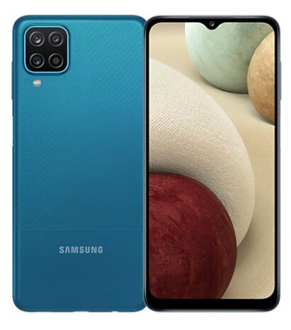 Samsung Galaxy A12 128GB Dual SIM, Blue цена и информация | Mobilieji telefonai | pigu.lt