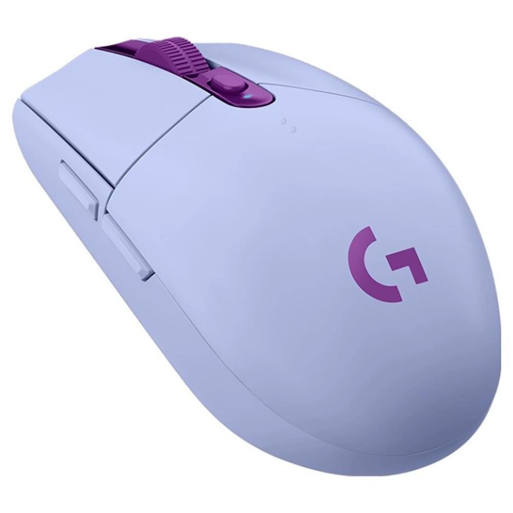 Logitech G305, violetinė цена и информация | Pelės | pigu.lt