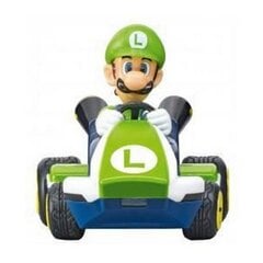 Автомобиль с дистанционным управлением Nintendo Mario Kart Mini Luigi цена и информация | Игрушки для мальчиков | pigu.lt