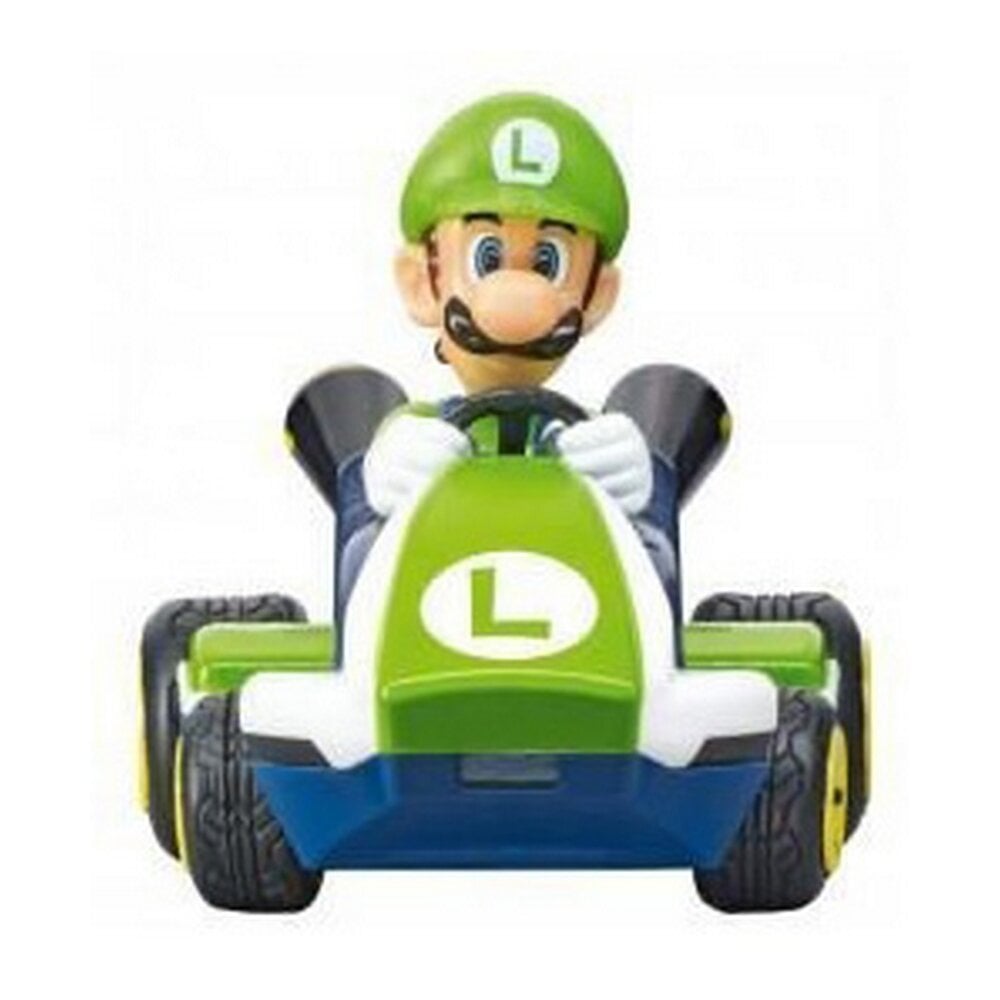 Nuotoliniu būdu valdomas automobilis Nintendo Mario Kart Mini Luigi kaina ir informacija | Žaislai berniukams | pigu.lt