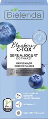 Увлажняющая и осветляющая сыворотка для лица Bielenda Blueberry C-Tox 30 мл цена и информация | Сыворотки для лица, масла | pigu.lt