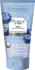 Valomosios veido putos Bielenda Blueberry C-TOX, 135 g kaina ir informacija | Veido prausikliai, valikliai | pigu.lt
