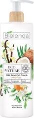 Maitinamasis kūno losjonas Bielenda Eco Nature Vanilla Milk & Coconut & Orange Blossom, 400 ml kaina ir informacija | Kūno kremai, losjonai | pigu.lt