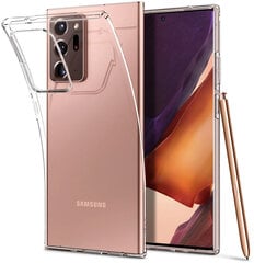 Cиликоновый чехол для телефона Samsung Galaxy Note 20 Plus, прозрачный цена и информация | Чехлы для телефонов | pigu.lt