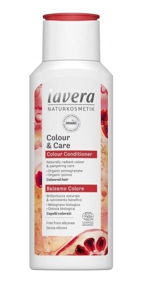 Kondicionierius dažytiems plaukams Lavera Colour & Care, 200 ml kaina ir informacija | Balzamai, kondicionieriai | pigu.lt