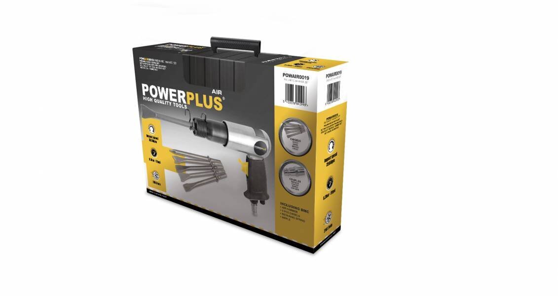 Pneumatinis kaltas PowerPlus цена и информация | Mechaniniai įrankiai | pigu.lt