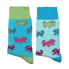 Vyriškos kojinės chameleonas, mėlynos kaina ir informacija | Vyriškos kojinės | pigu.lt