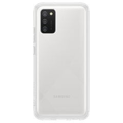 Samsung Soft Clear Cover A026F Galaxy A02s прозрачный EF-QA026TTEGEU цена и информация | Чехлы для телефонов | pigu.lt