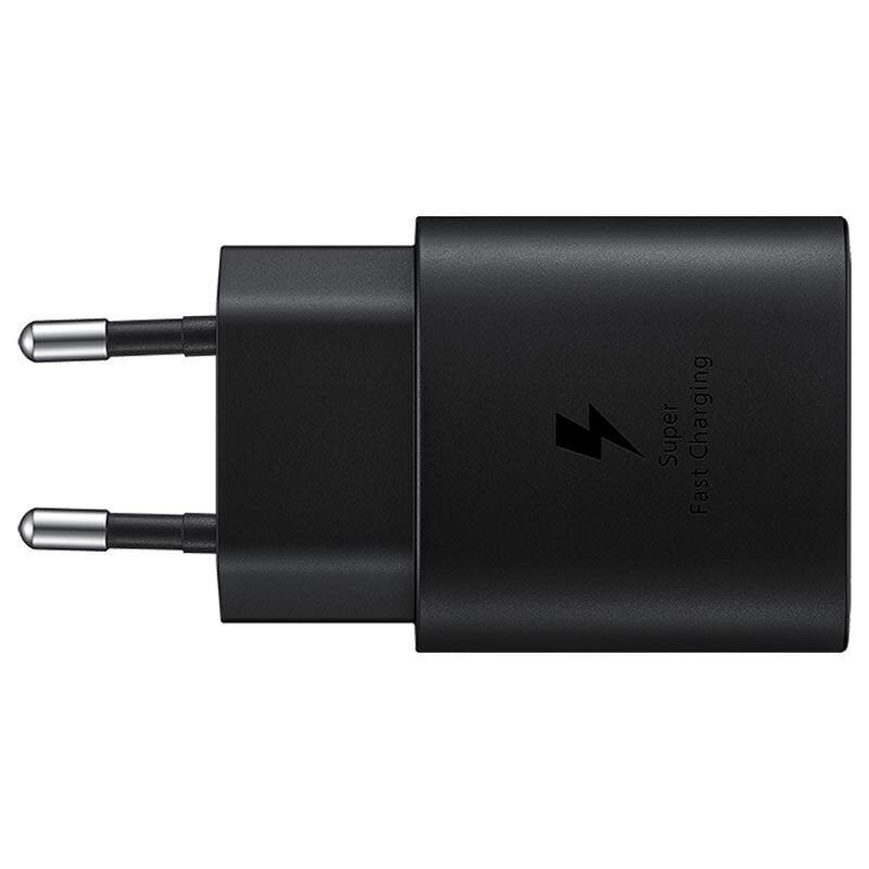 "Samsung" kelioninis adapteris (be laido) 25 W, juodas EP-TA800NBEGEU kaina ir informacija | Krovikliai telefonams | pigu.lt