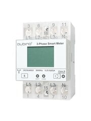 Qubino 3-Phase Smart Meter - Z-Wave išmanus elektros energijos sąnaudų matuoklis цена и информация | Системы безопасности, контроллеры | pigu.lt