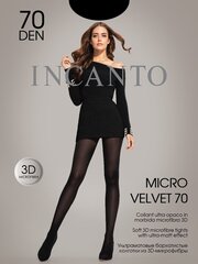 Pėdkelnės moterims Incanto Micro Velvet 70 DEN, bordo kaina ir informacija | Pėdkelnės | pigu.lt