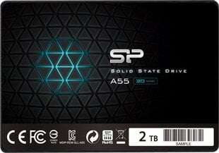 Silicon Power SP002TBSS3A55S25 kaina ir informacija | Vidiniai kietieji diskai (HDD, SSD, Hybrid) | pigu.lt