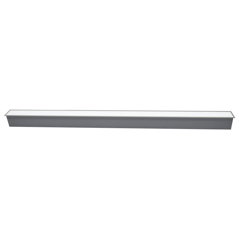 Tope Lighting pilkas LED šviestuvas Esna 40W kaina ir informacija | Įmontuojami šviestuvai, LED panelės | pigu.lt