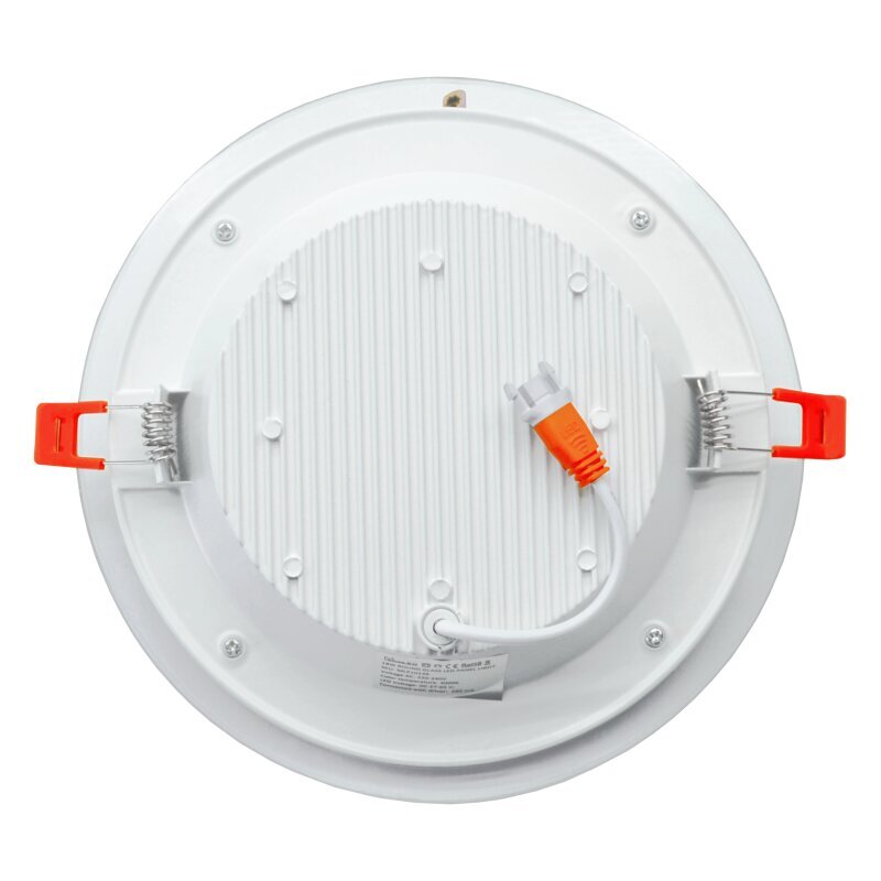 Lavireda apvalus LED šviestuvas su stiklu Modoled 18W kaina ir informacija | Įmontuojami šviestuvai, LED panelės | pigu.lt