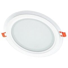 Lavireda apvalus LED šviestuvas su stiklu Modoled 18W цена и информация | Монтируемые светильники, светодиодные панели | pigu.lt