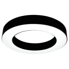 Tope Lighting juodas LED šviestuvas Meka 36W kaina ir informacija | Lubiniai šviestuvai | pigu.lt