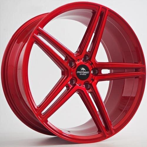 Forzza Bosan YU3227 Candy red 8.5R19 5x112/35 66.45 Casting kaina ir informacija | Ratlankiai | pigu.lt