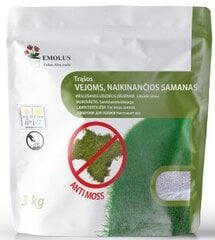 Trąšos vejoms nuo samanų 3 kg kaina ir informacija | Birios trąšos | pigu.lt