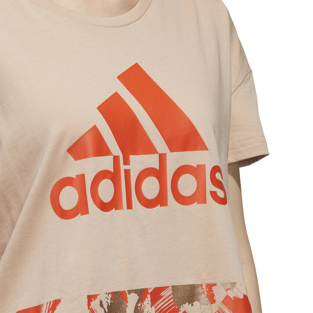 Palaidinė moterims Adidas цена и информация | Marškinėliai moterims | pigu.lt