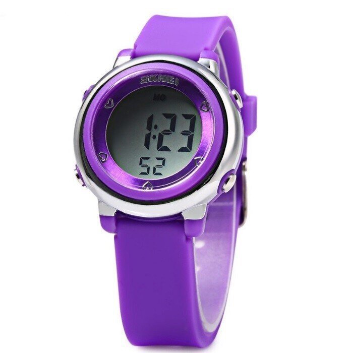 Laikrodis vaikams Skmei AD1100 Kids Purple цена и информация | Aksesuarai vaikams | pigu.lt