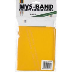 Латексная фитнес-лента MVS Band 150см, сверхсильный уровень сопротивления цена и информация | Фитнес-резинки, гимнастические кольца | pigu.lt