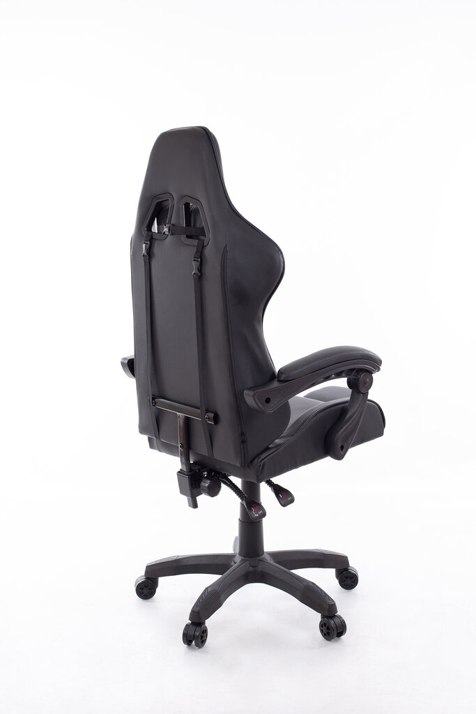 Žaidimų kėdė Happy Game 7911, juoda kaina ir informacija | Biuro kėdės | pigu.lt